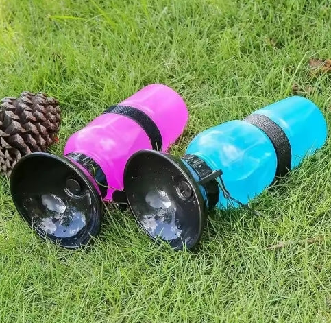 Botella de Agua Portátil para Mascotas PatitasCL